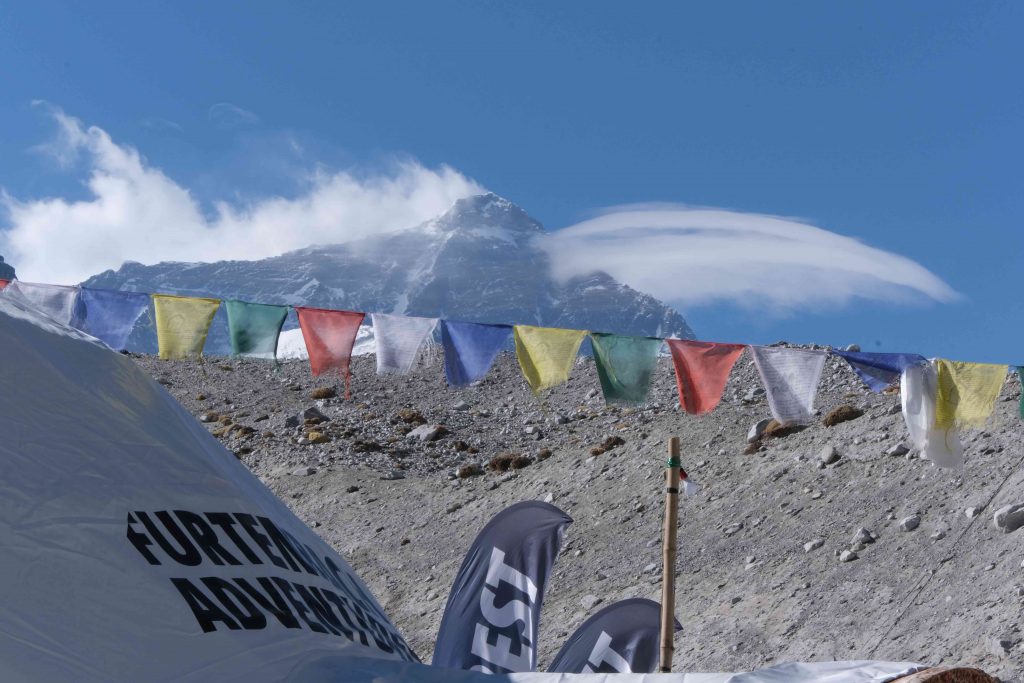 Gebetsfahnen Everest Basecamp